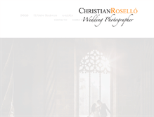 Tablet Screenshot of christianrosello.com